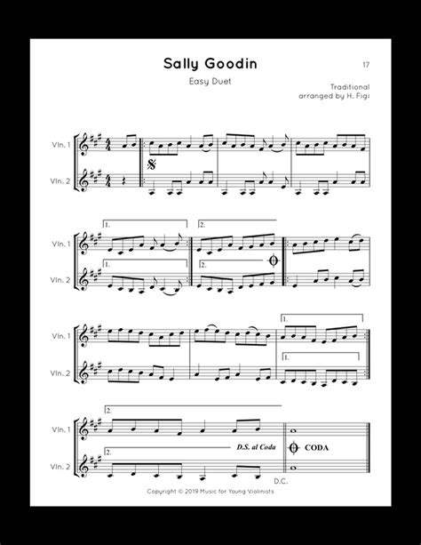 Free Fiddle Sheet Music - Sally Goodin - Violin Sheet Music, Free PDFs ...