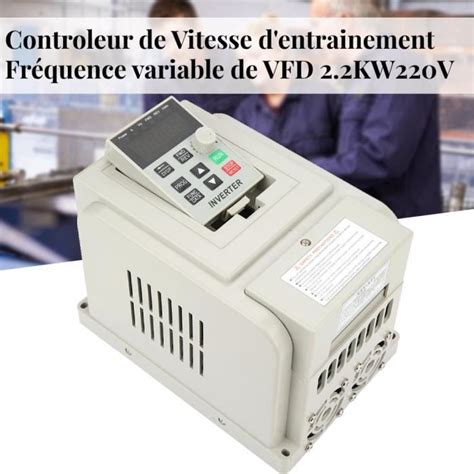 CEN Variateur De Fréquence VFD pour le Moteur Triphasé de 2 2kw 4