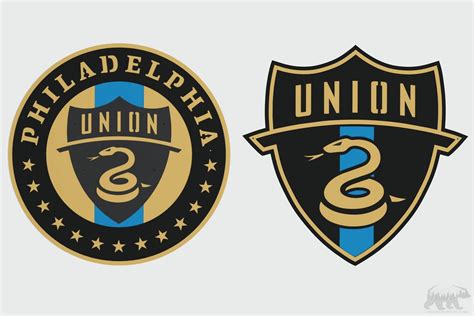 Philadelphia Union Logo Layered Design for cutting - LaserCraftum