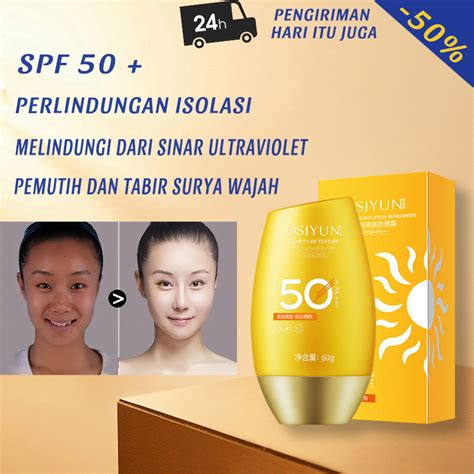 Jual Sunblock Tabir Surya Wajah Krim Tabir Surya Spektrum Luas Spf