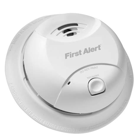 First Alert Brk 10 Year Sealed Battery Operated Ionization Smoke Alarm