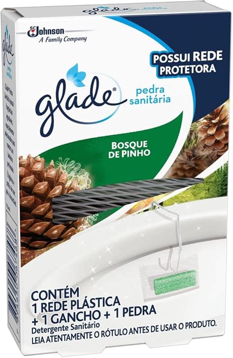 Glade Desodorizador Sanitário Pedra Bosque de Pinho 25g Amazon br