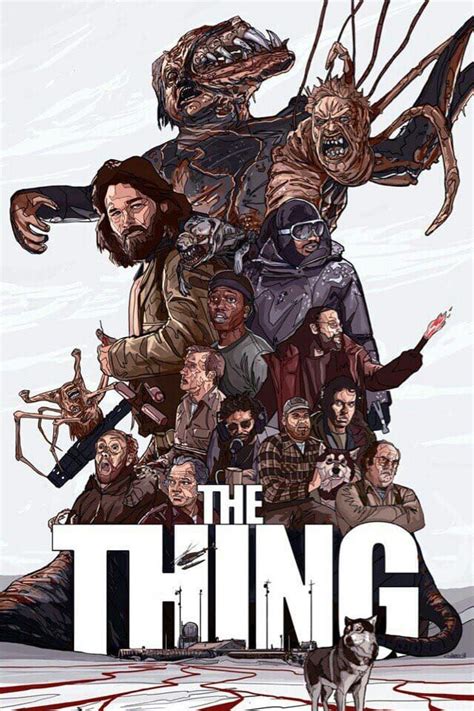 The Thing Horror Movie Art Movie Posters Vintage Horror Posters