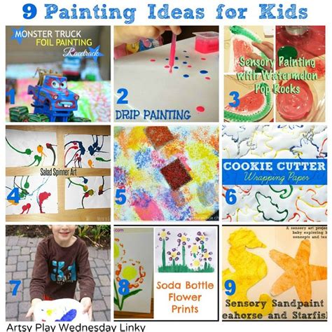 78 best Painting Activities For Kids images on Pinterest | Kids crafts, Activities for kids and ...