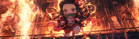 Nezuko Kamado Wallpaper 4k Ai Art