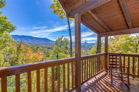 Breathtaking View Cabin W Covered Deck Hot Tub In Gatlinburg W