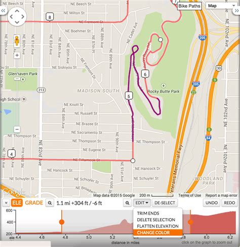 The Elevation Profile for Routes | Ride With GPS Help