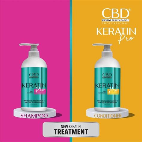 Jual Cbd Professional Keratin Pro Daily Shampoo Conditioner Ml