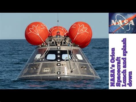 Nasas Orion Spacecraft Splash Down Nasa S Orion Capsule Makes Safe