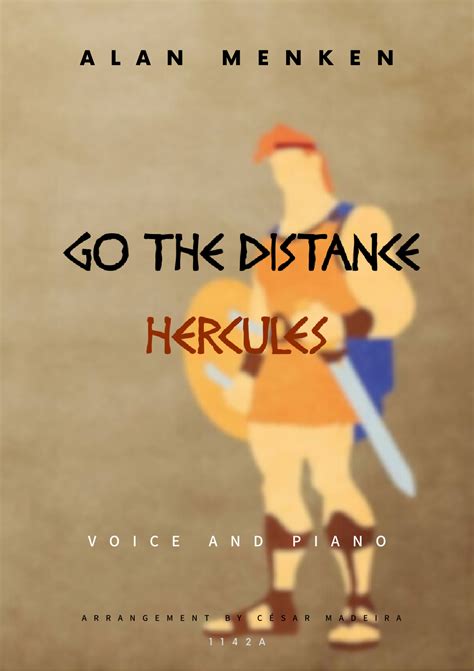 Go The Distance Arr C Sar Madeira By Michael Bolton Sheet Music For