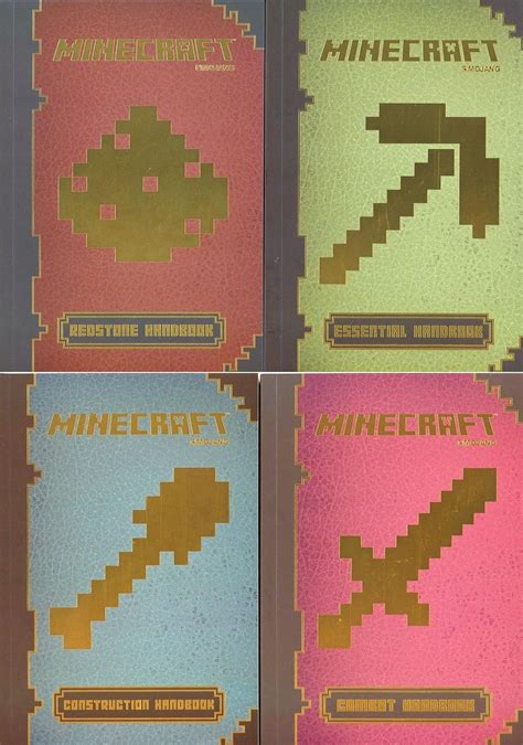 Minecraft™ Handbook Pack 4 Ct Minecraft™ Essential