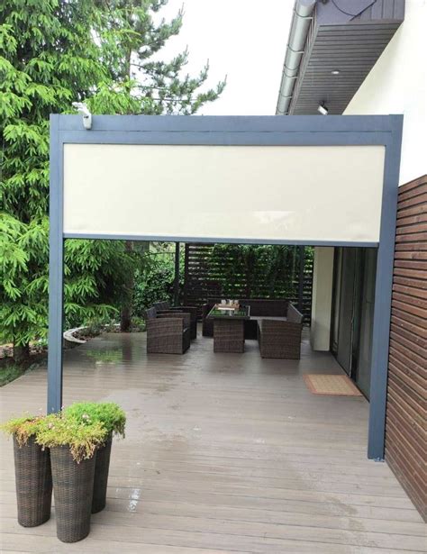 Pergola Tarasowa X Verona Konstrukcja Aluminiowa Wolnostoj Ca Nowy