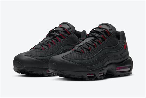 Nike Air Max 95 Black Red DD7114-001 Release Date - SBD