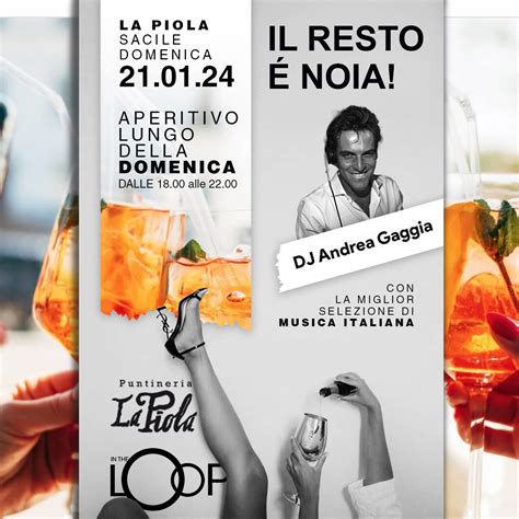 Aperitivo Lungo Domenica 21 Gennaio Puntineria La Piola