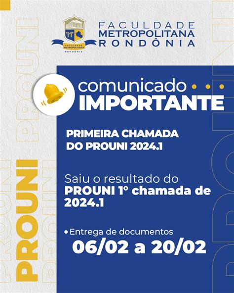 Divulgada A Lista Da Primeira Chamada Do PROUNI 2024 Faculdade