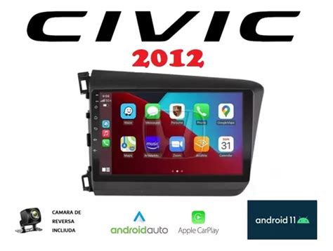 Estereo Pantalla Honda Civic Carplay Android Gb Gb Meses Sin