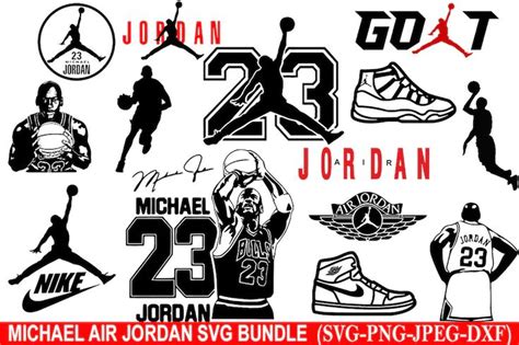 Jordan Svg Logo Bundle Air Jordan Shirt Svg Jumpman Svg Air Etsy