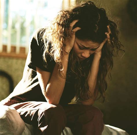 Euphoria star Zendaya breaks down Rue's 'painful' intervention scene