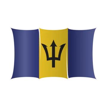 Bandera De Barbados Vector Png Barbados Bandera Bandera De Acuarela