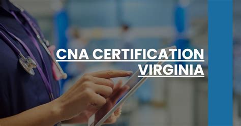 how to become a cna in virginia