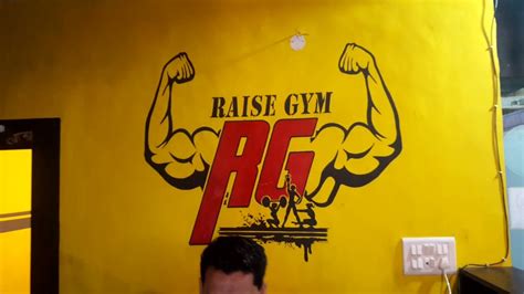 Gym Interiorss Painting Wall Mural Youtube