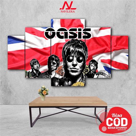 Jual Navilera Co Hiasan Pajangan Dinding Band Poster Band Set Oasis