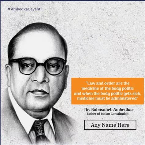 Babasaheb Ambedkar Jayanti 2024 In Hindi With Name