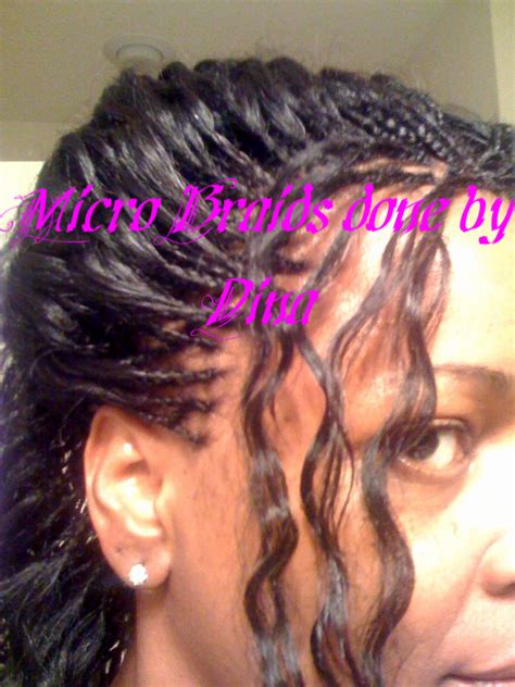 Micro Braids Done By Dina Dina Professional African Hair Braiding