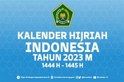 Link Download Kalender Hijriyah Dan Masehi 2023 1444 1445 H