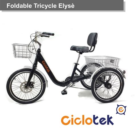 Triciclo Eléctrico Plegable Elysé Bicicletas Eléctricas Granada