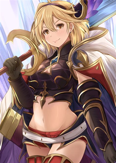 Djeeta And Conqueror Of The Eternals Granblue Fantasy Drawn By