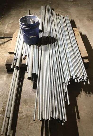 Assorted Galvanized And Pvc Pipe Sherwood Auctions