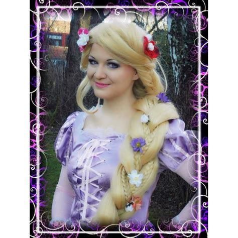 Wg41 Tangled Rapunzel Cosplay Adult Costume Women Wig Extra Long Extra