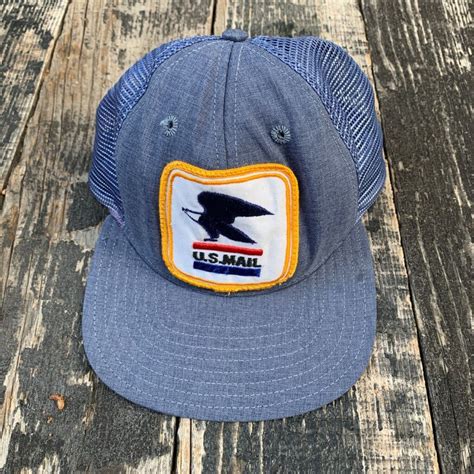 Usps Mailman Hat Mail Carrier United States Postal Service Eagle Logo | Boardwalk Vintage