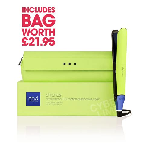 Ghd Ghd Chronos Hair Straightener In Cyber Lime Women Cyber Lime Flannels