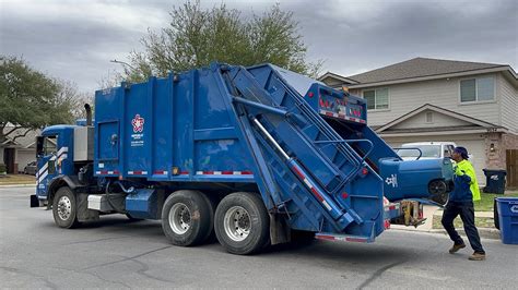 Republic Services Repainted Peterbilt Pak Mor Rear Loader