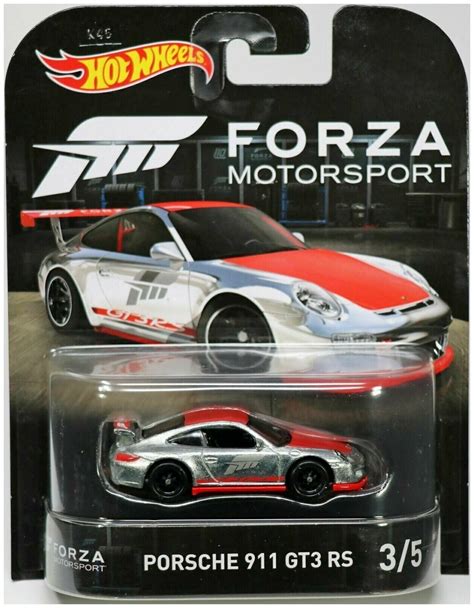 Hot Wheels Premium Porsche 911 GT3 RS редкая коллекционная модель из сета Forza Motorsport
