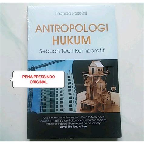 jual buku antropologi hukum sebuah teori komparatif leopold pospisil