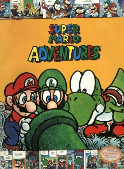 Super Luigi Bros Super Mario Adventure Comics Retro Comics From Nintendo Power Magazine