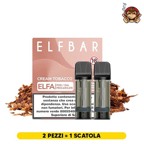 Elf Bar Cream Tobacco Pod Precaricata Tisvapo It