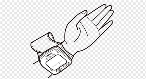 Drawing Heart Blood Pressure Monitors Blood Pressure Measurement Arm