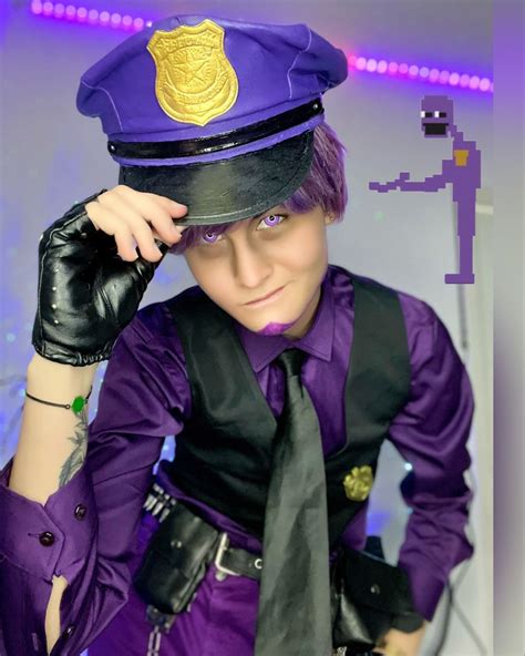 We Are The Same Purple Guy Fnaf Cosplay By Alicexliddell On 56 Off