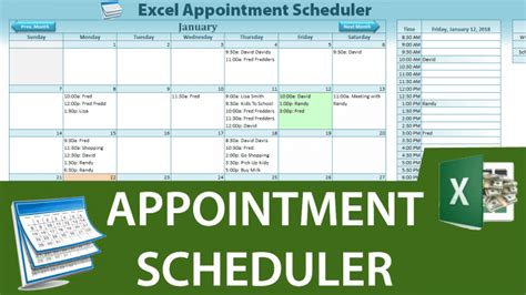 excel appointment scheduler  excel  freelancers
