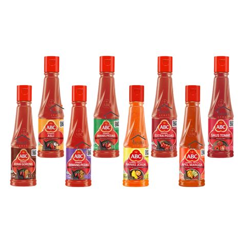 Jual Abc Saus Sambal Botol Meja Berbagai Varian Pilih Rasa Shopee