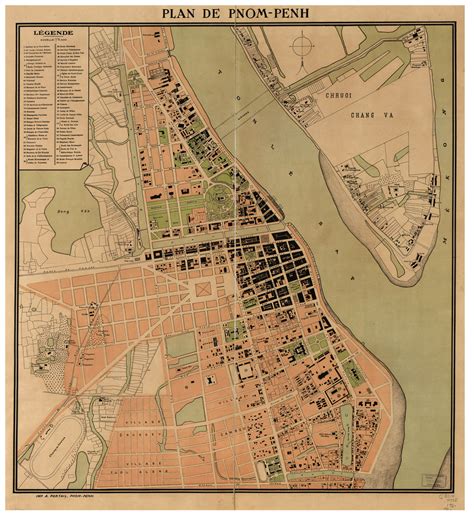 The evolution of Phnom Penh, as seen through maps