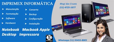 Conserto De Notebook Mogi Das Cruzes Imprimex Informatica - Imprimex Informática | Mogi das Cruzes SP