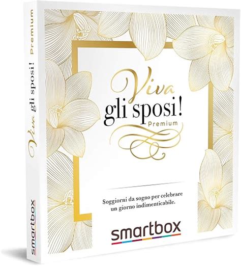 Smartbox Cofanetto Regalo Viva Gli Sposi Premium Idea Regalo Di