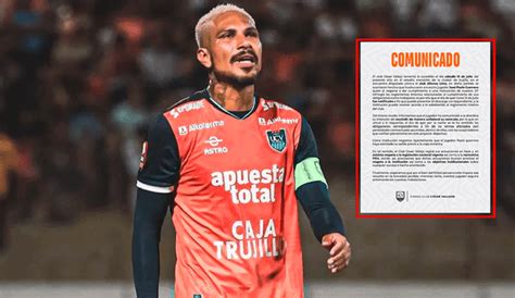 César Vallejo confirmó que Paolo Guerrero pidió su salida del club