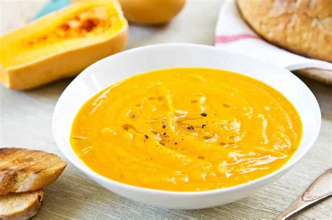 Velouté de courge butternut au thermomix la soupe délicieuse