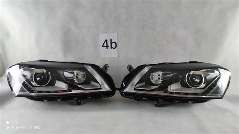 Vw Passat B7 Xenon Led Lewy Prawy Reflektor 19 11638592262 Oficjalne Archiwum Allegro